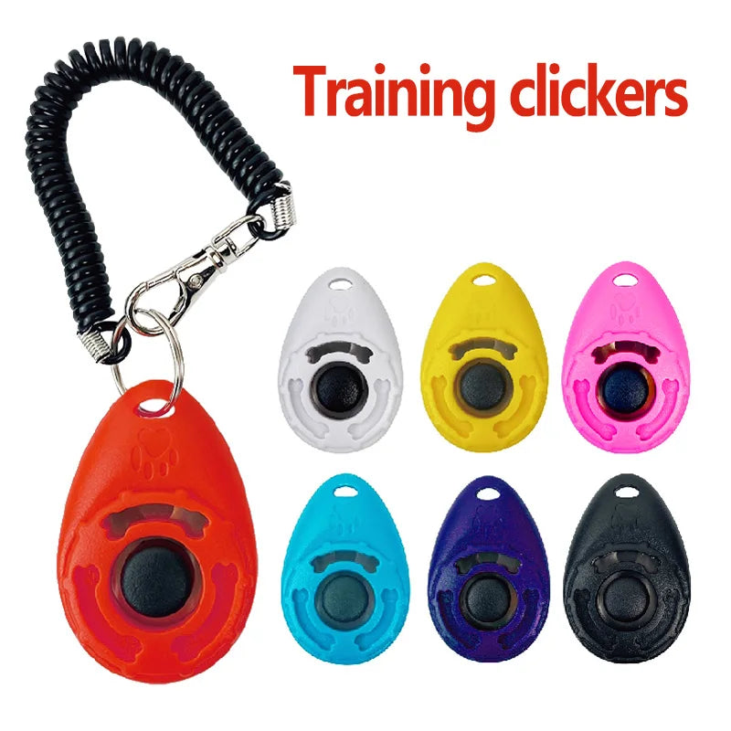 Dog Training Clicker With Adjustable Wrist Strap For Dogs And Cats