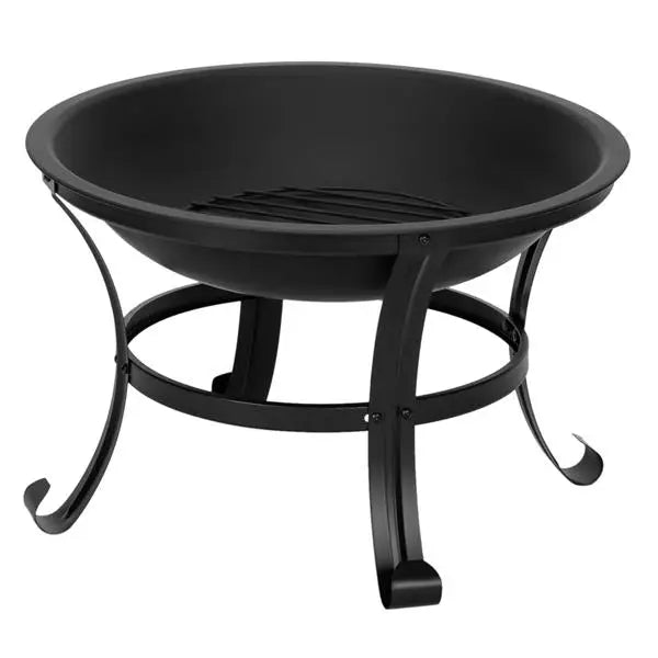 22 Inch Iron Brazier Fire Pit For Backyard Poolside