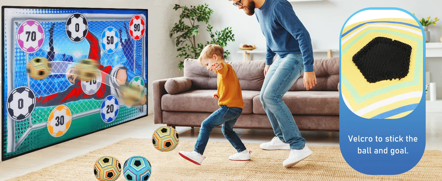 VATOS Football Game Set For Kids Indoor Outdoor Foldable
