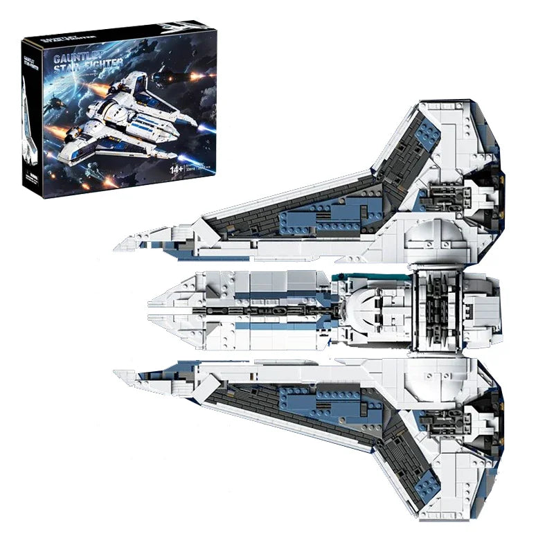 2948 Pieces Space War MOC Komrk Class Fighter Building Blocks Kit