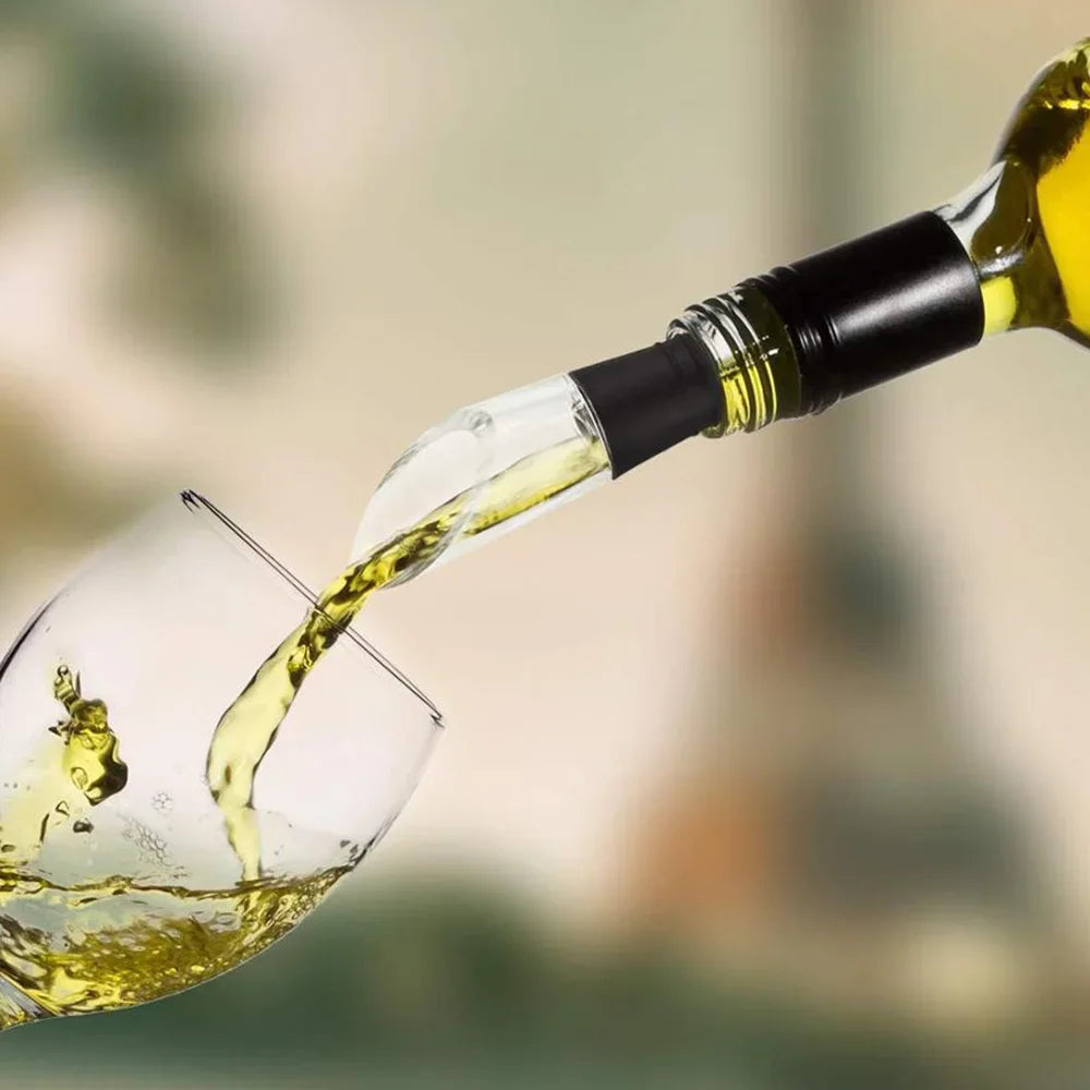 Stainless Steel Wine Bottle Cooling Rod Aerator Pourer