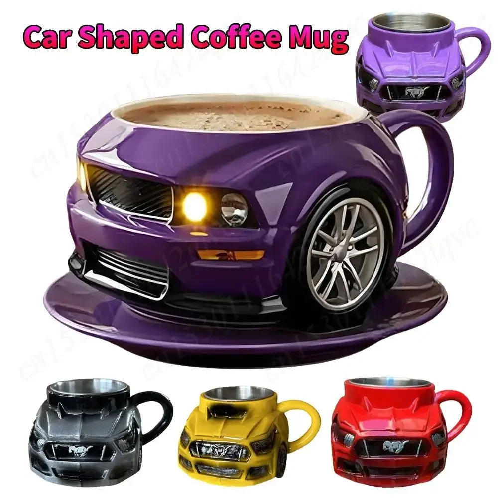 2025 Car Shaped Coffee Mug Stainless Steel Gift For Men