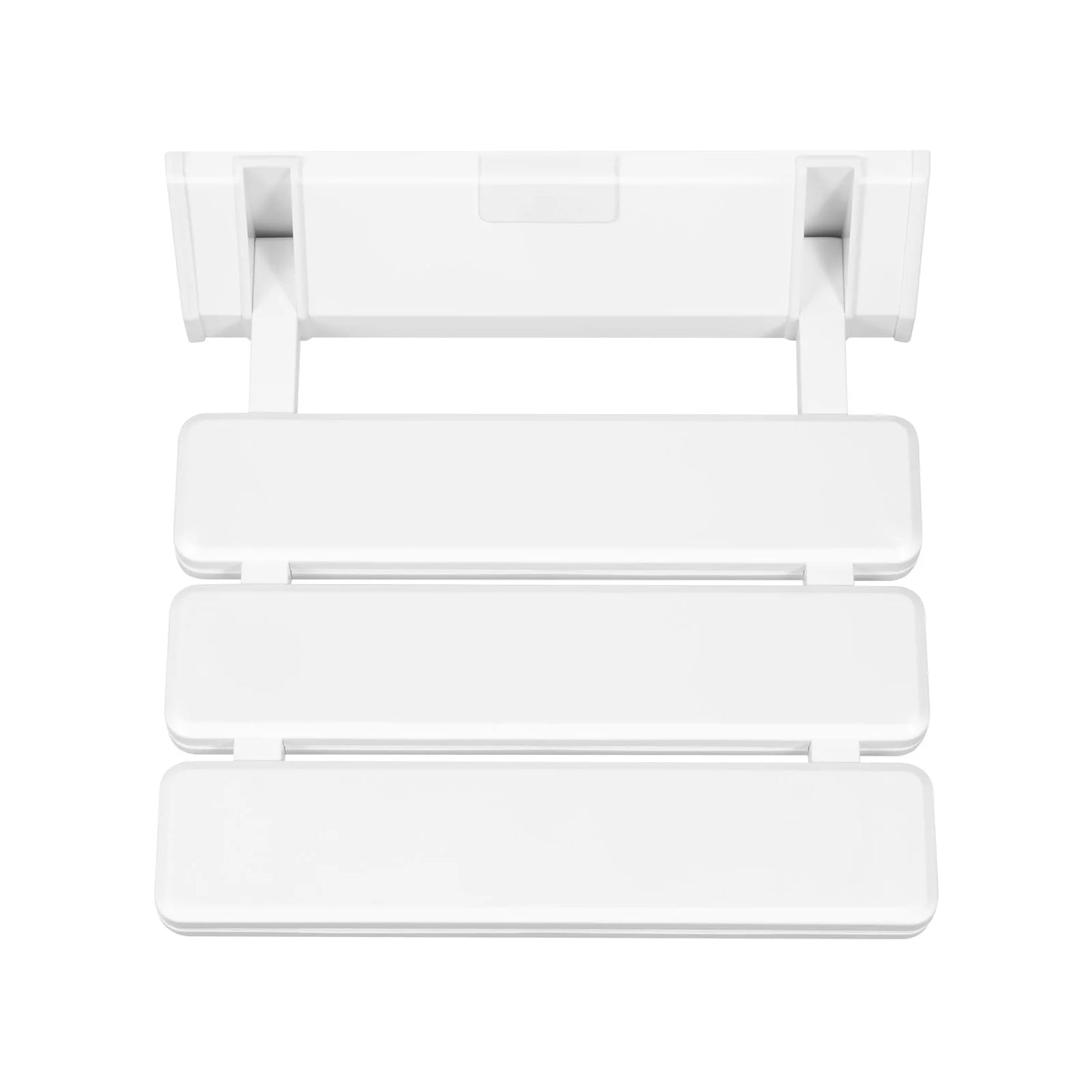 Wall Mounted Folding Shower Seat Non Slip White Stool