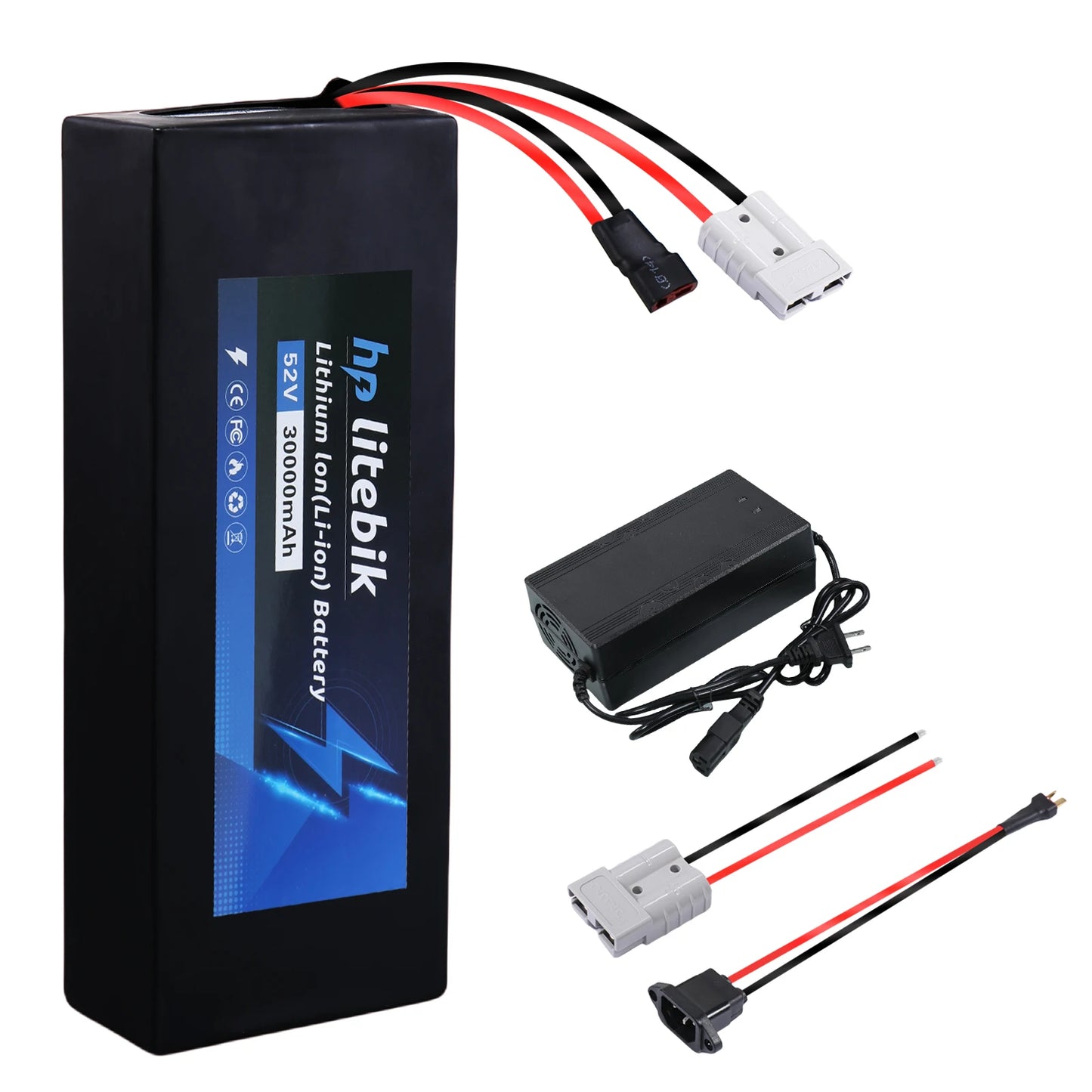 36V 48V Ebike Battery 10Ah 14Ah 16Ah 20Ah For 200 To 1200W