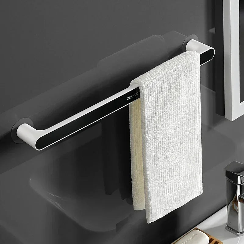 Self Adhesive Wall Mounted Towel Rack Bar Kitchen Organizer