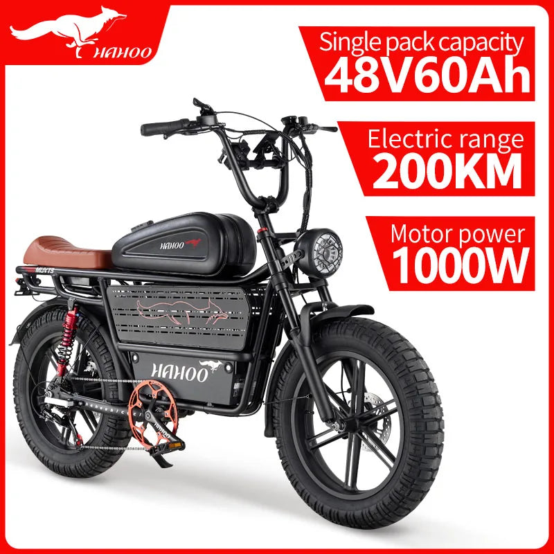 HAHOO H20 20 Inch EBike Mountain Bike 2000W Dual Suspension