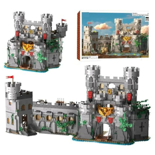 Medieval Knight Castle Building Set 2554 Pieces Tower Modular Architecture