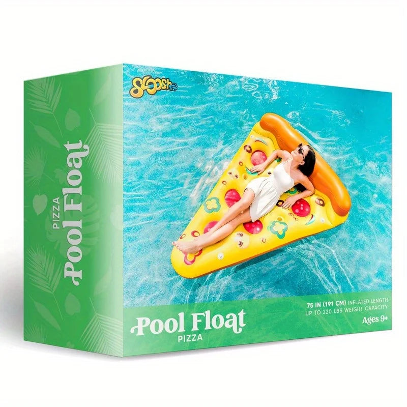 Joyfy Giant Inflatable Pizza Slice Pool Float For Adults And Kids Summer Toy