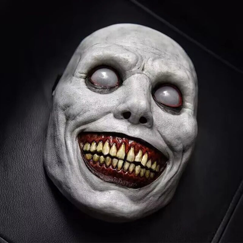 Exorcist Horror Smiling Face Demon Mask Cosplay Prop