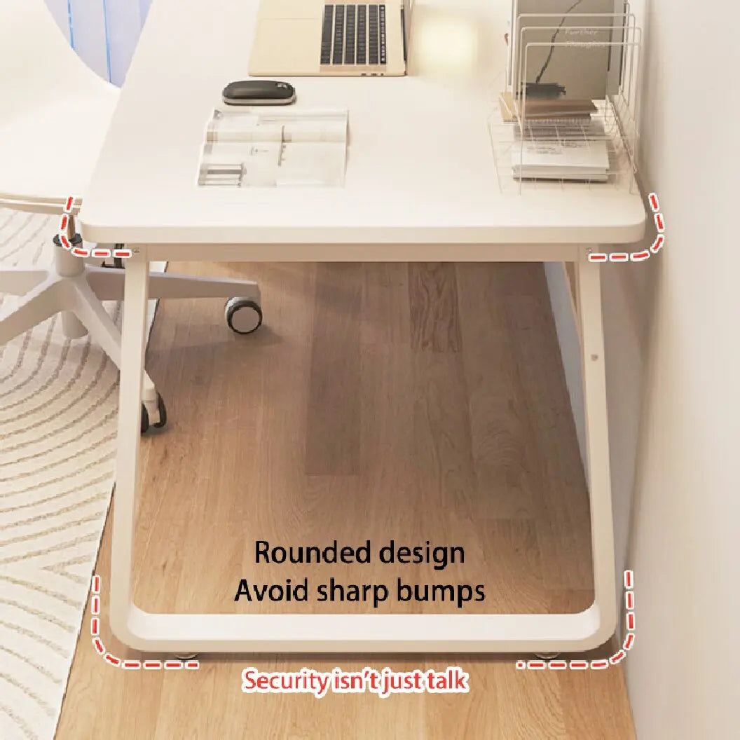 White Computer Desk Modern Simple Style Home Office Bedroom
