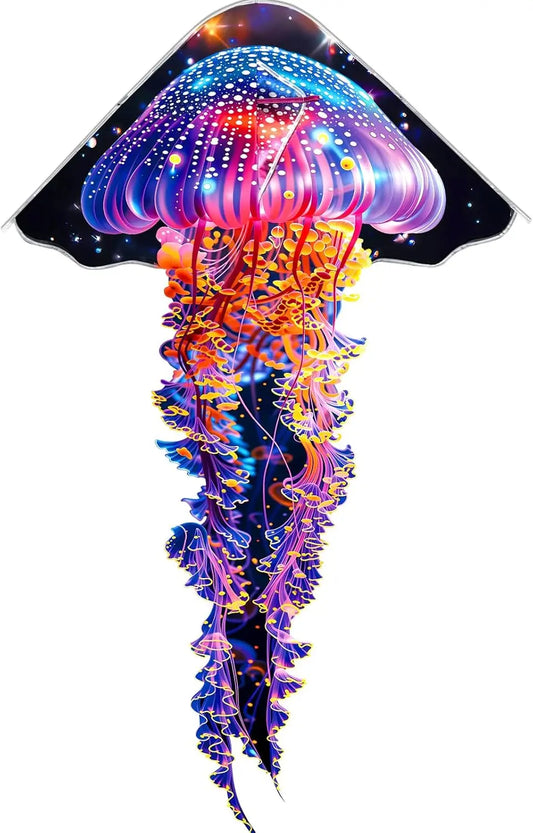 Octopus Kite for Beginners and Adults Easy to Fly Diamond Shape Outdoor Fun