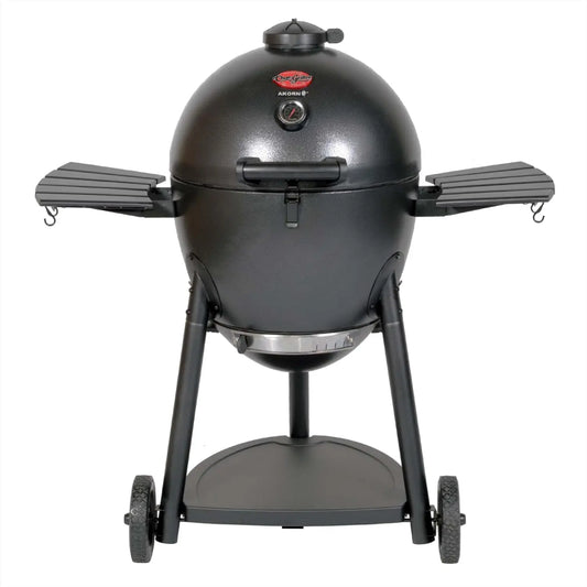 Kamado Charcoal Grill And Smoker With Cast Iron Grates 445 Sq In Cooking Area