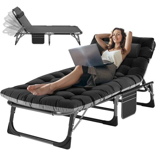 ABORON Folding Camping Cot For Adults Heavy Duty Mattress