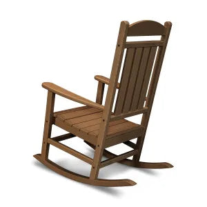 Presidential Outdoor Bamboo Rocking Chair European Style Garden
