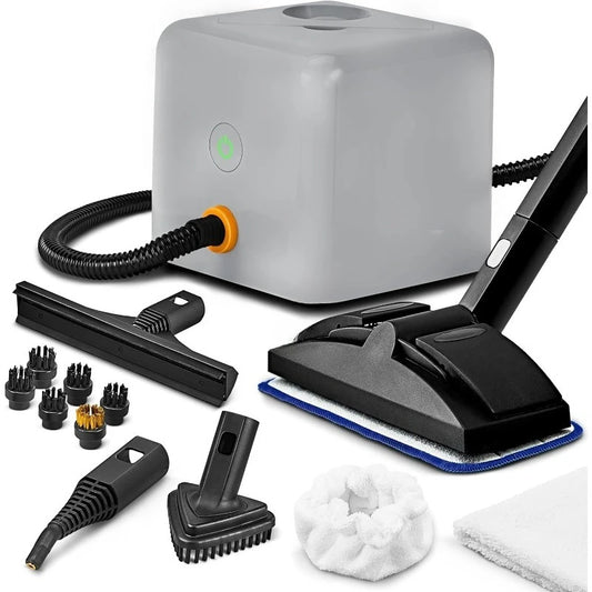 Neat Plus Steam Cleaner With Seventeen Accessory Kit For Deep Floor Cleaning