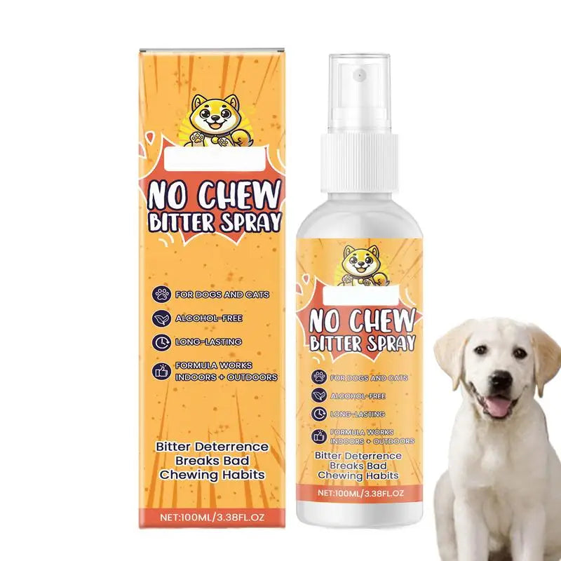 Anti Chew Spray For Dogs And Cats Stop Barking Licking Bitter Training Spray