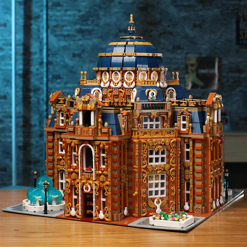 14133 Pieces Astronomy Museum Building Blocks Set High Difficulty Assembly