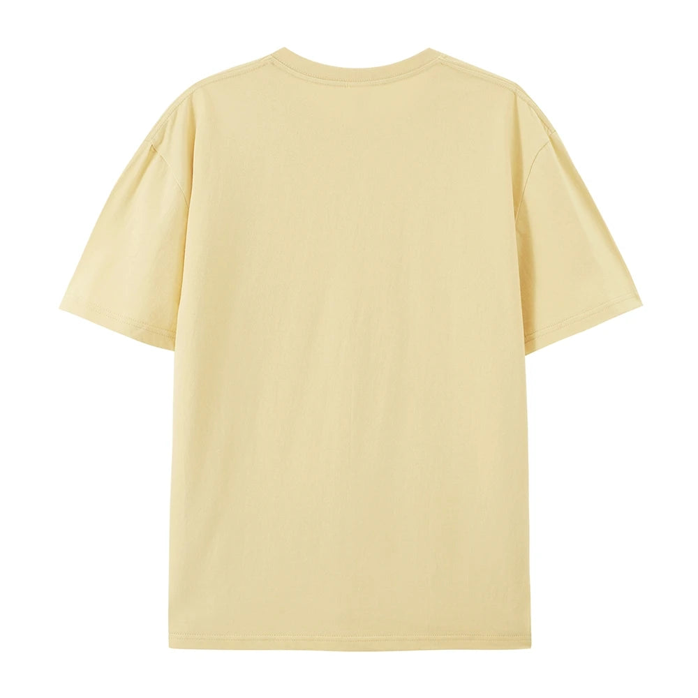 Women 100 Cotton Summer Casual Round Neck Short Sleeve Heartbeat Dog Paw Print