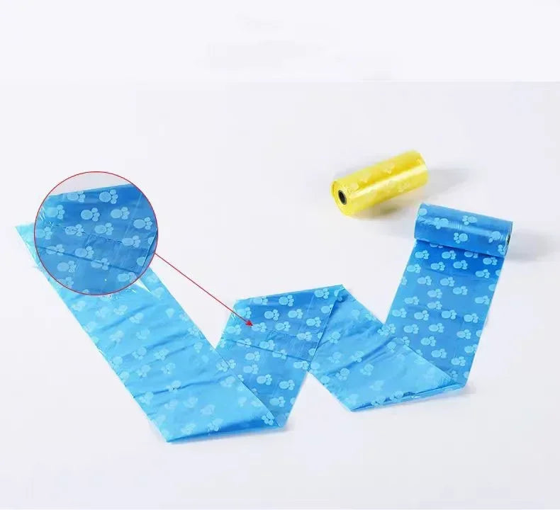 20 Rolls Dog Poop Bags Refill Pack 15 Bags Per Roll Outdoor Pet Supplies
