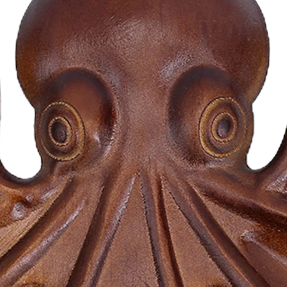 Octopus Charcuterie Platter Wood Serving Tray For Home Use