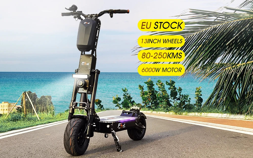 Obarter D5 5000W Electric Scooter 12 Inch Fat Tire On Road