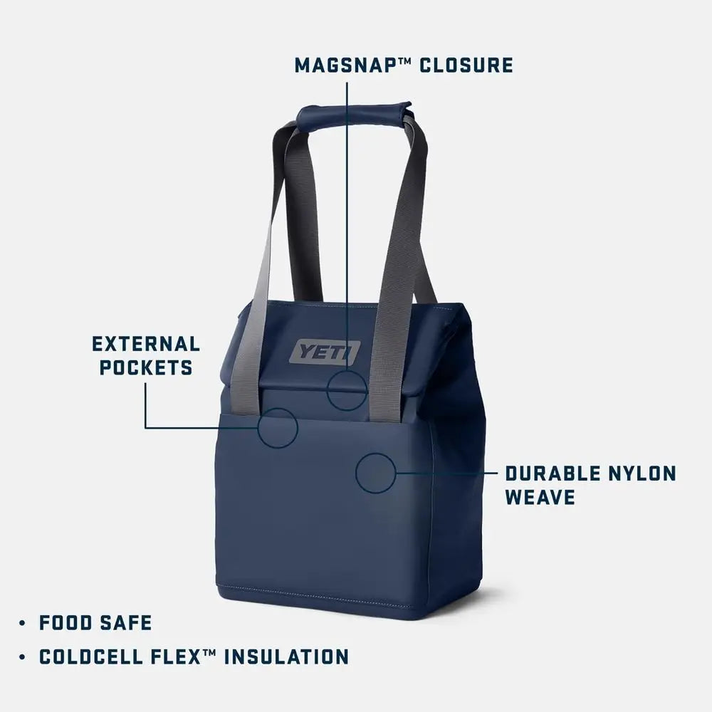 YETI Daytrip 14L Insulated Soft Cooler Tote Bag For Travel And Outdoors
