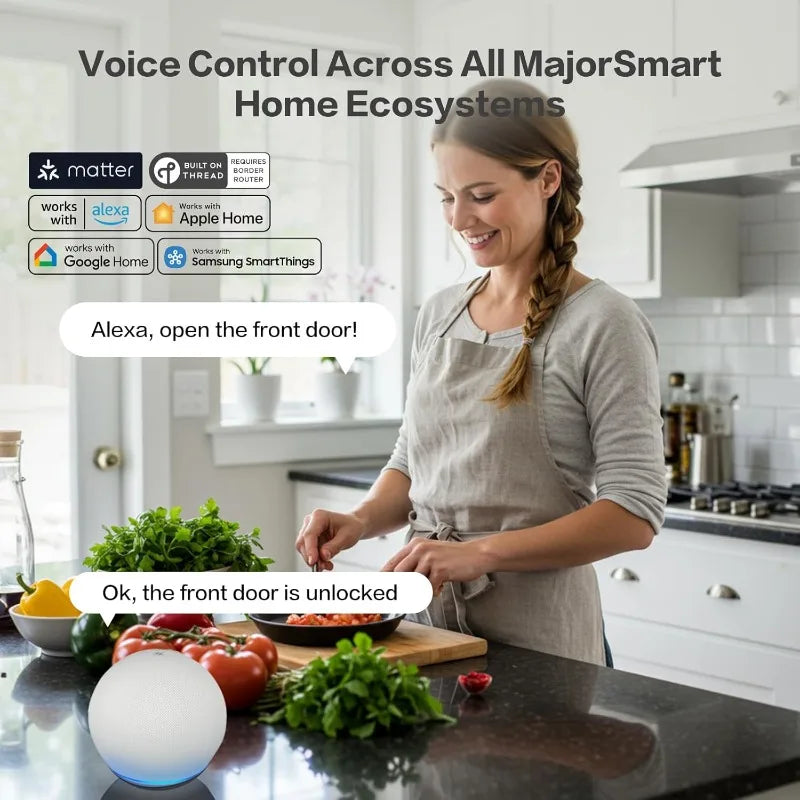 Veno Plus Palm Vein Smart Lock With 2K Camera Fingerprint