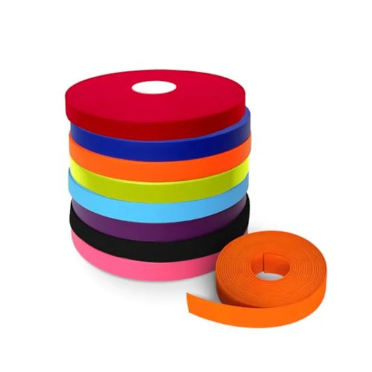 Regal Dog Biothane Beta 520 Heavy Coated Webbing Roll 1 Inch by 50 Feet Orange