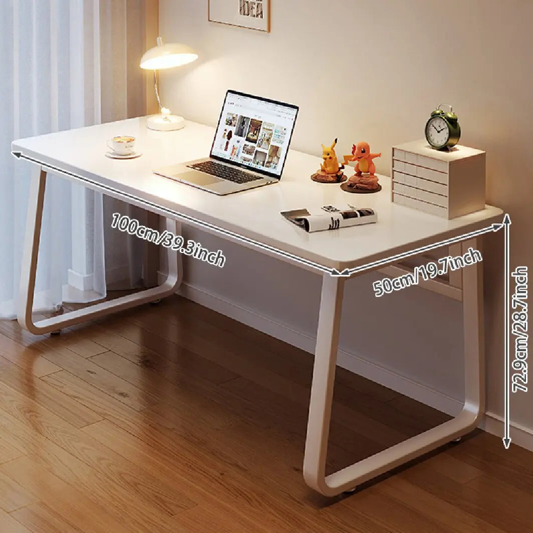 White Computer Desk Modern Simple Style Home Office Bedroom