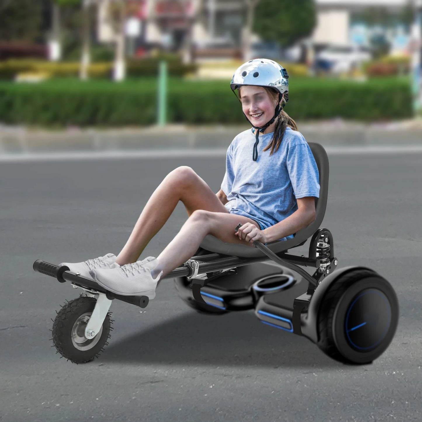 Adjustable Hoverboard Seat Attachment For Balancing Scooter
