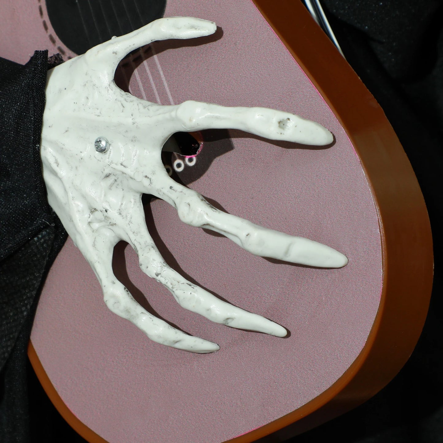 Guitar Playing Grim Reaper Halloween Animatronic Decoration