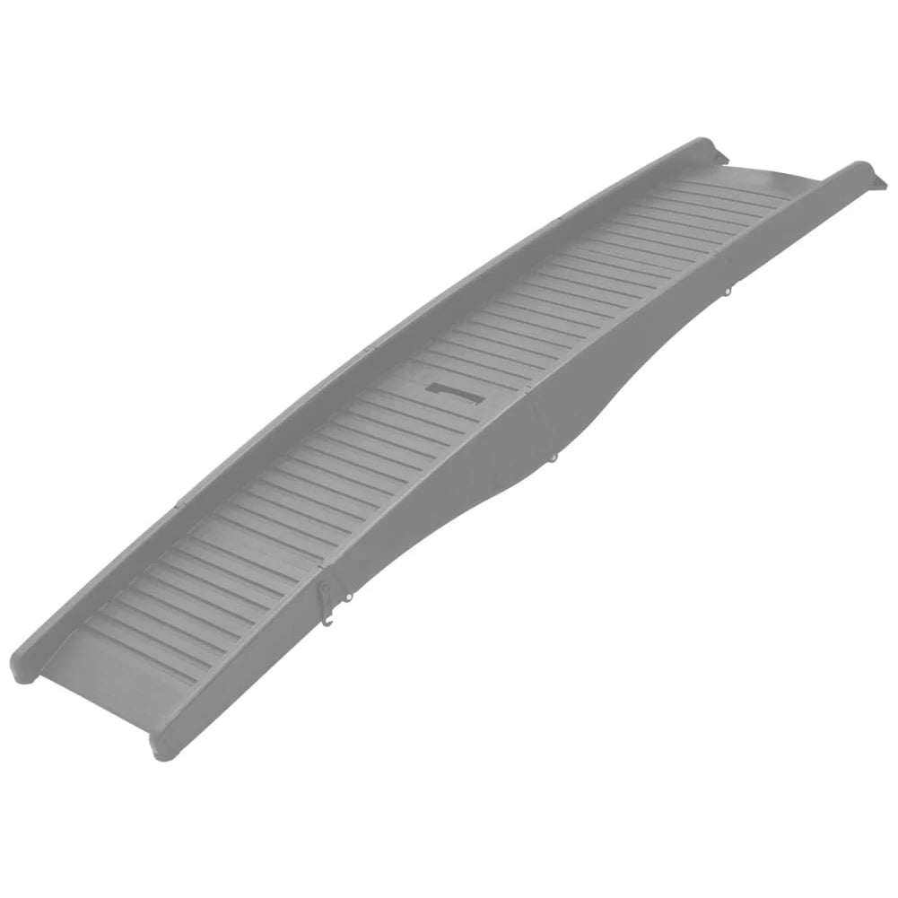 Folding Portable Pet Stair Ramp Non Slip Rug Surface For Cars SUVs And Trucks