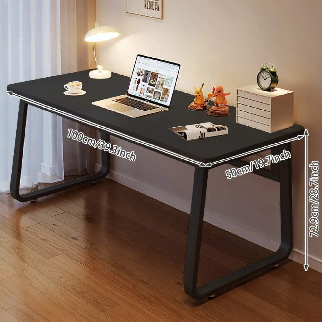 White Computer Desk Modern Simple Style Home Office Bedroom