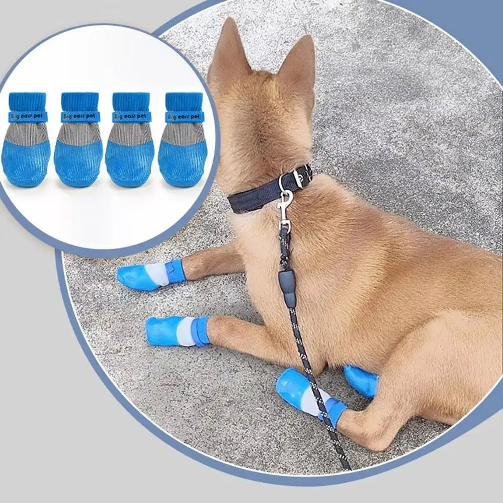 Waterproof Winter Dog Shoes Warm Soft Sole Anti Slip Paw Protectors Chihuahua