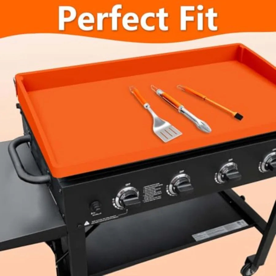36 Inch Silicone Griddle Mat For Blackstone Anti Warp UV Resistant 4 Burner