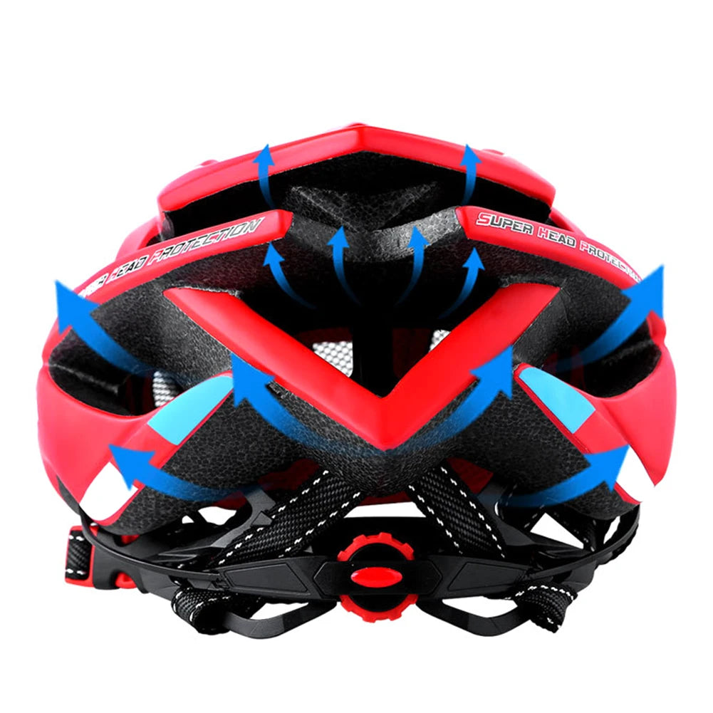 MTB Cycling Helmet for Men and Women Mountain Bike Safety Head Protection Gear