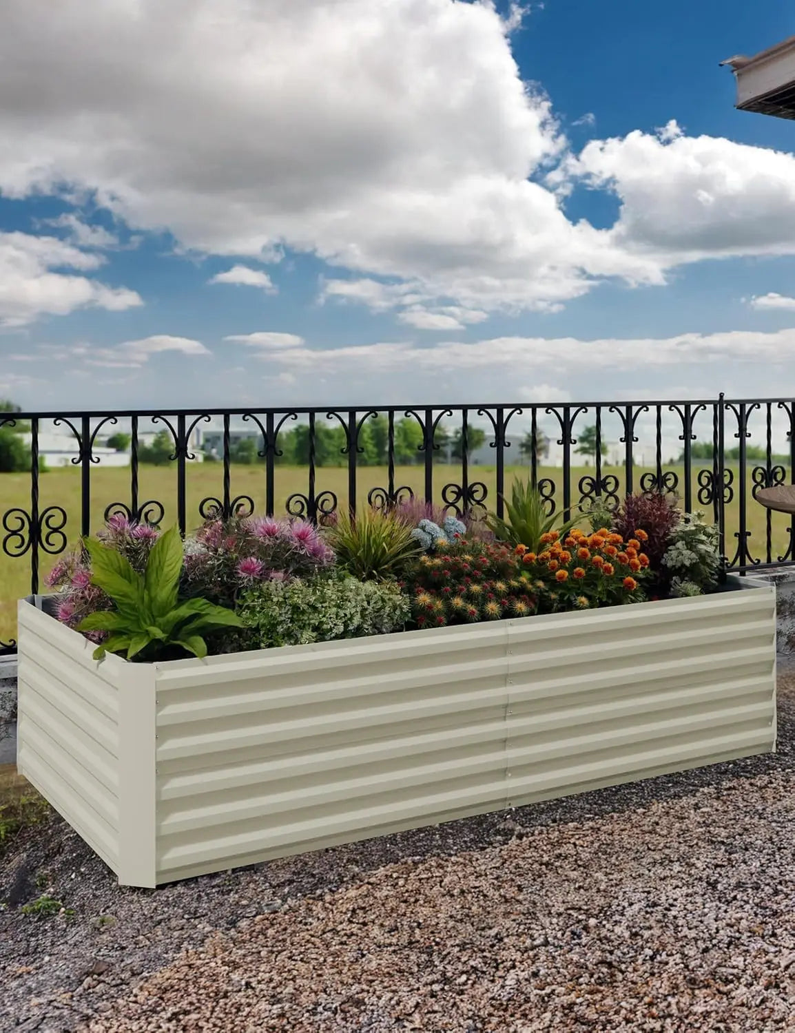 Galvanized Raised Garden Bed Kit 6x3x2 Ft And 8x4x2 Ft For Vegetables