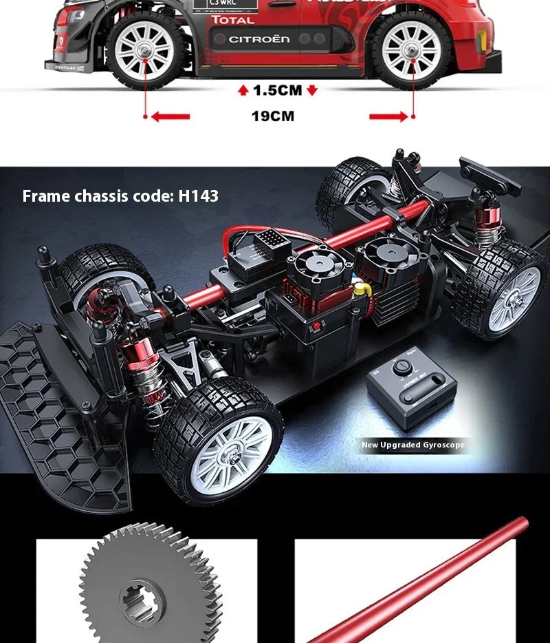 1 To 14 MJX 14303 RC Drift Car 2.4G Speed Brushless 4WD
