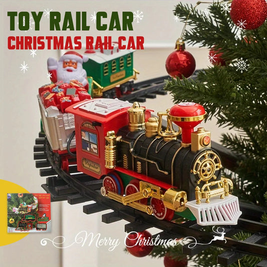 Christmas Train Electric Toys for Tree Decoration and Sound
