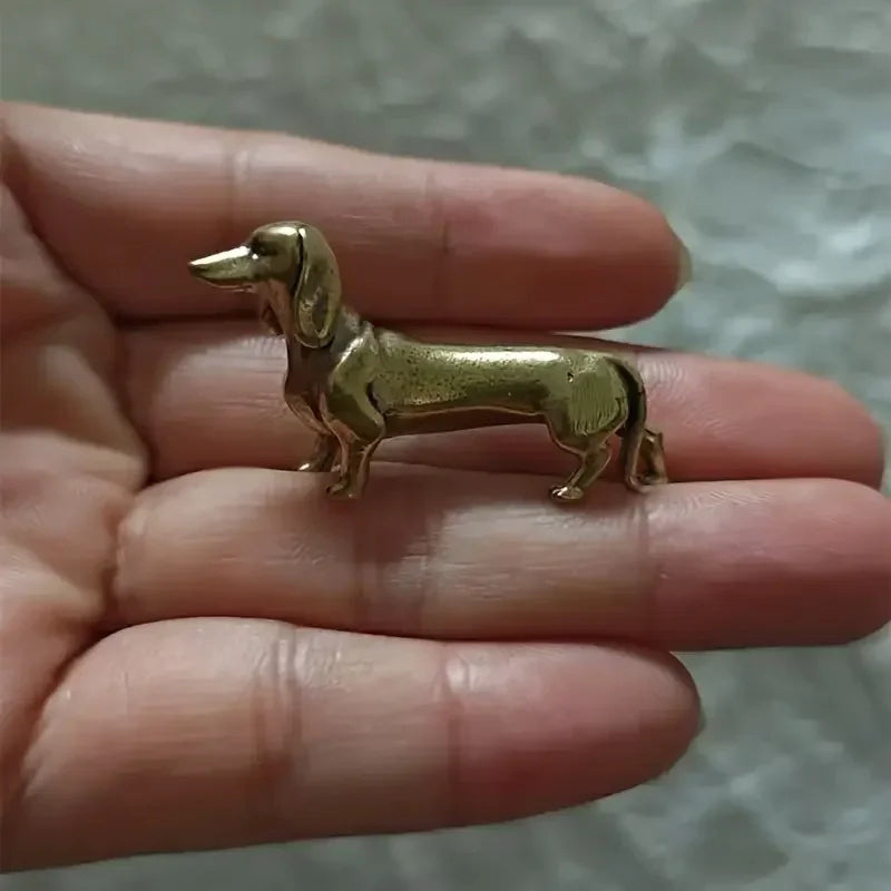 Brass Dachshund Statue Ornament Goddess Witchcraft Alien Figure Buddha Light Ganesha Nezha Decoration
