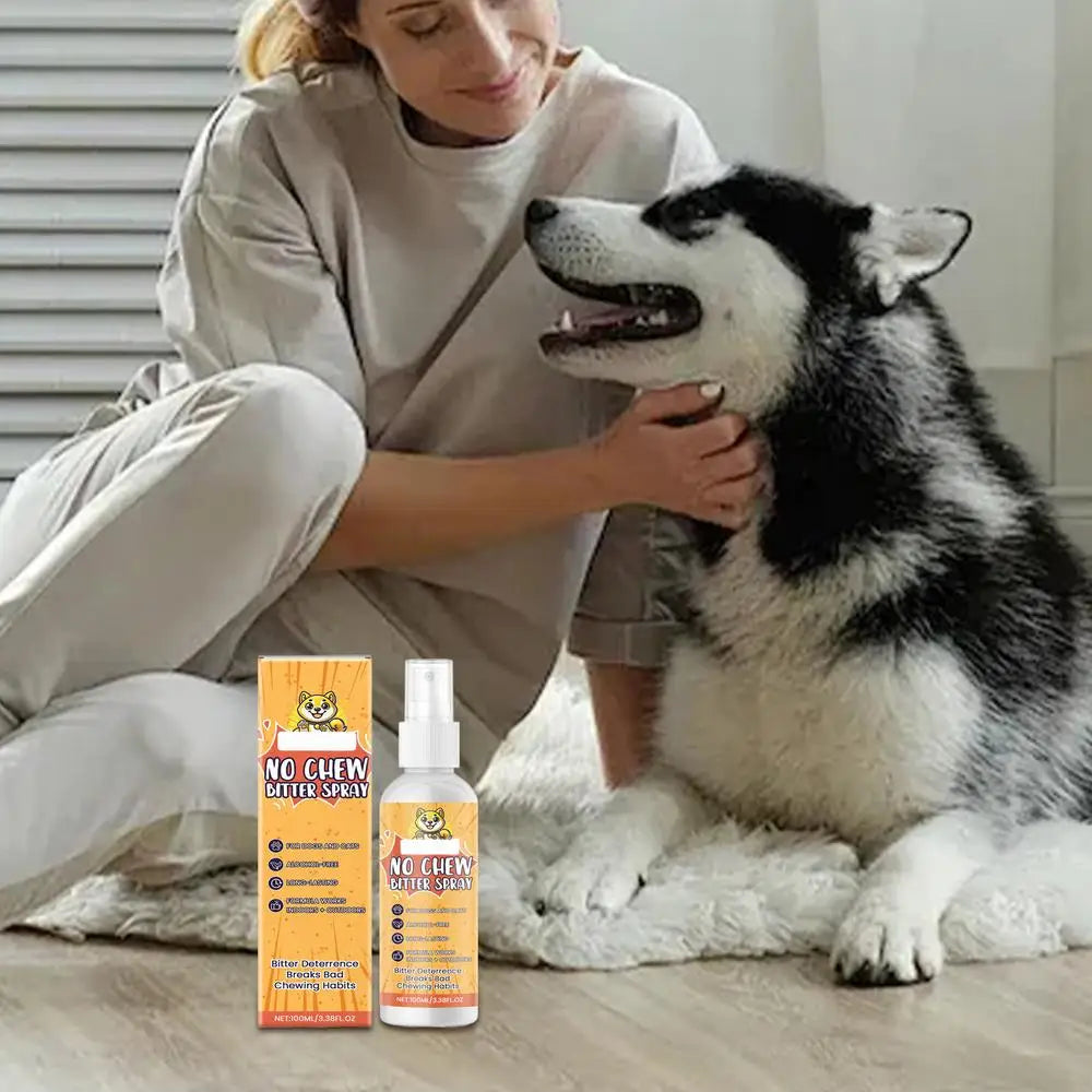 Anti Chew Spray For Dogs And Cats Stop Barking Licking Bitter Training Spray
