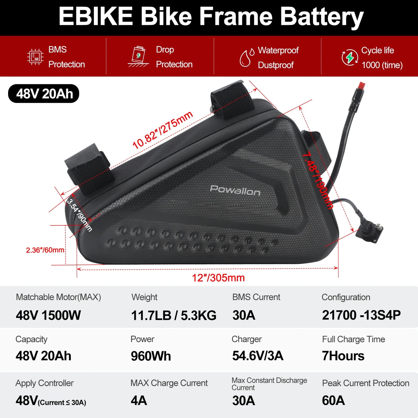 Ebike Conversion Kit Battery 750W Mid Drive Torque Sensor