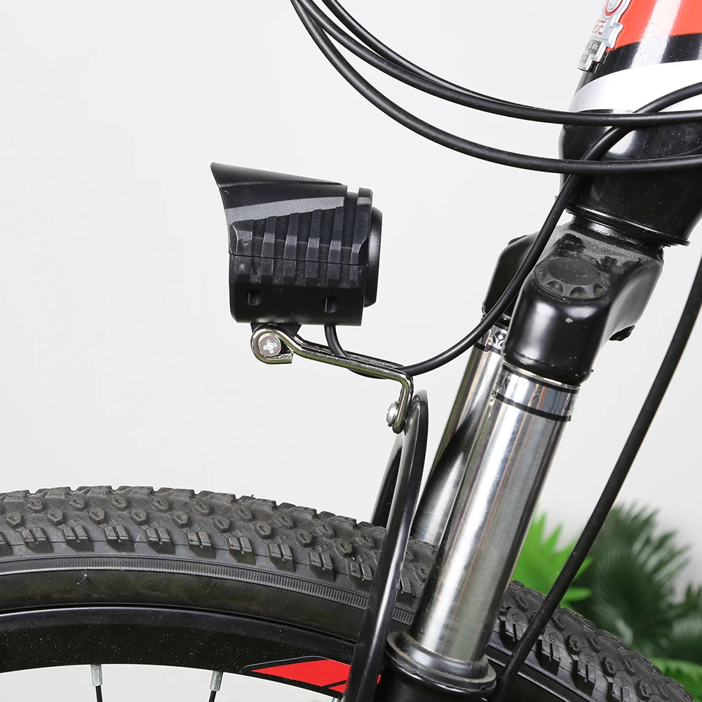 Electric Bicycle Light With Horn 48V LED Front Easy Install