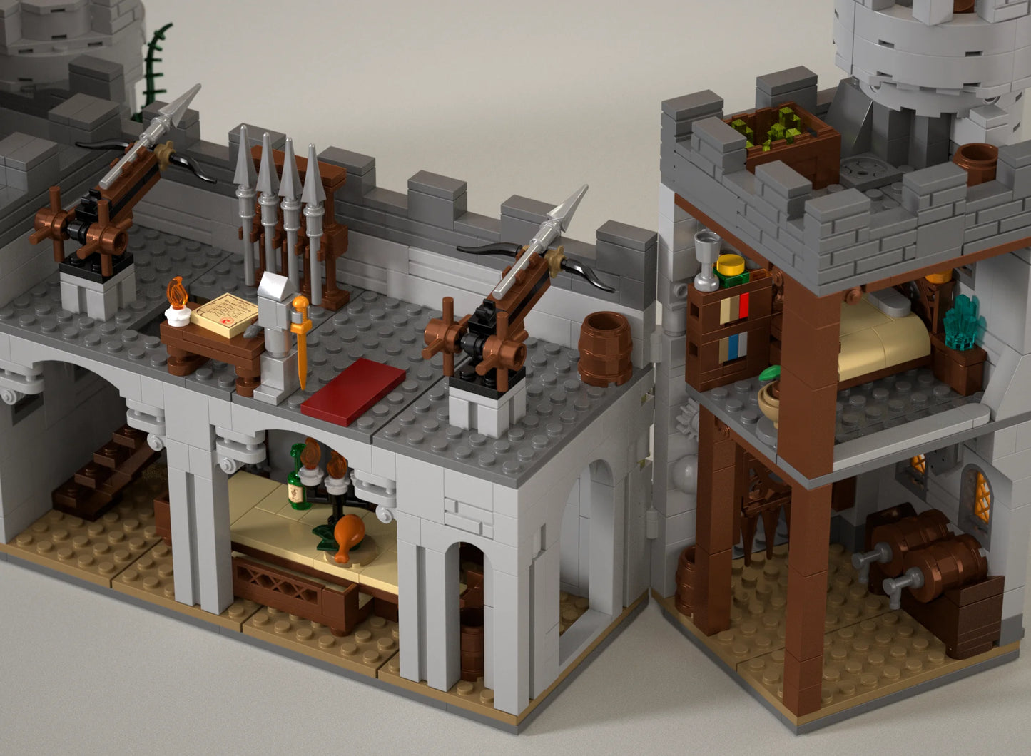 2484Pcs Sword Of Holy Spirit Castle Building Blocks Set Lego Compatible Gifts