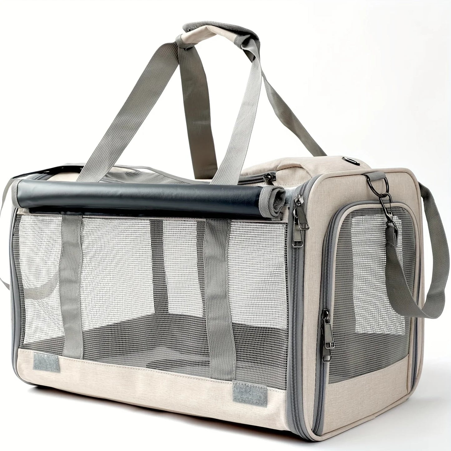 Soft Sided Pet Carrier for Large and Medium Cats and Dogs