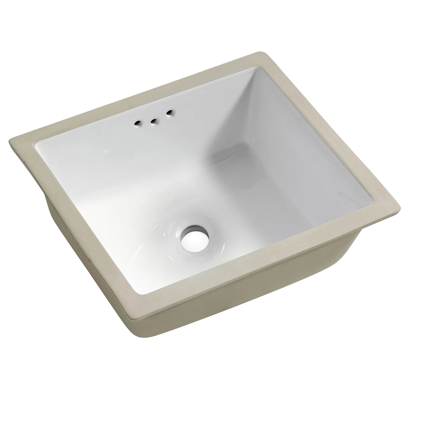 Undermount Rectangular Bathroom Sink 13.78 X 12 Inches