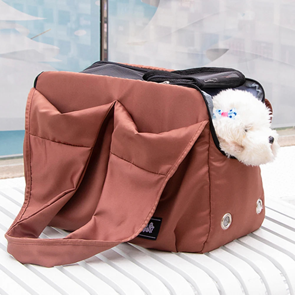 Breathable Cat Carrier Bag Portable Travel Shoulder Bag
