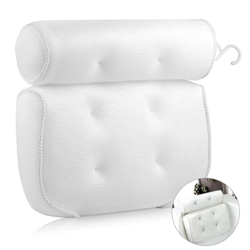 Breathable 3D Mesh Spa Pillow For Home Massage Neck Support