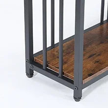 Tribesigns Long Console Sofa Table 70.89 Inch 3 Tier Rustic