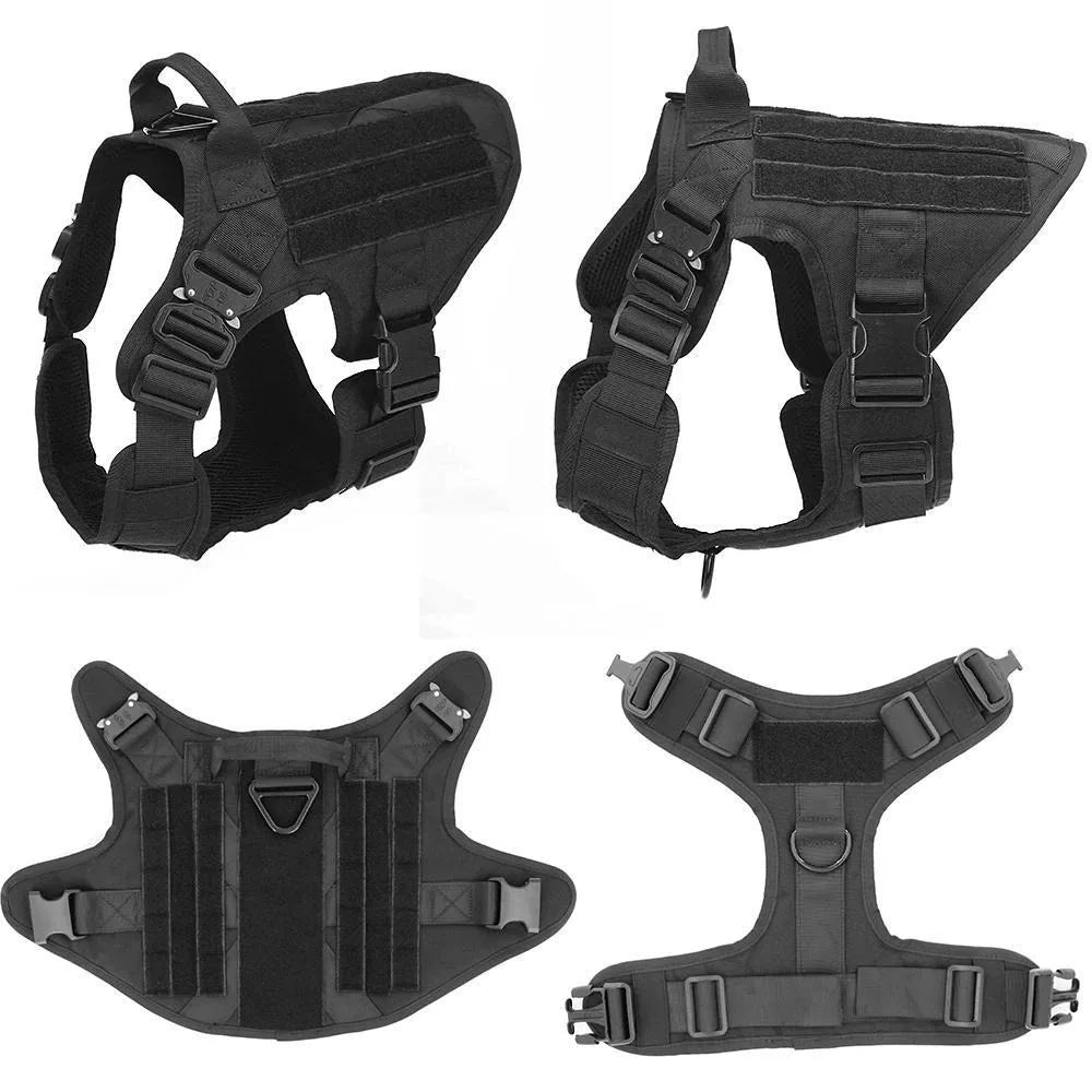 Pet Leash Set Chest 1000D Nylon Camouflage Dog Harness